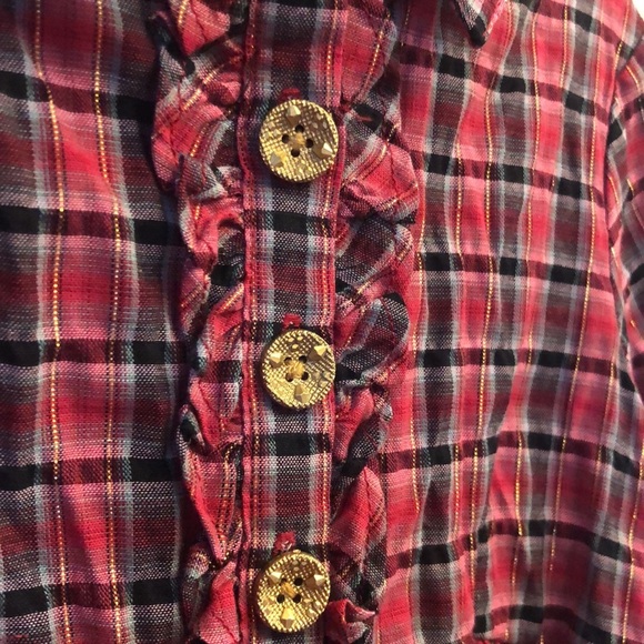 Pastourelle by Peppa & Julie 2pc Red/Black & Denim set size 2T π€© K1 - Picture 8 of 9